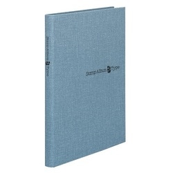 スタンプアルバム Bタイプ B5 青 SB-32N-02