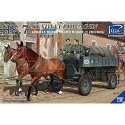 RC35043 [1/35 独 HF.7型四輪輸送馬車・馬2頭＋兵士2体 2019年7月再生産]