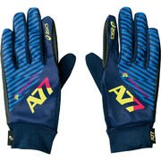 XAG061 [A77 フィールドグローブ 5273 ダークネイビー/レモンライム M]