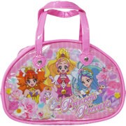 Go！プリンセスプリキュア ボストン型ポーチ ピンク