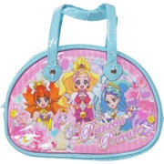 Go！プリンセスプリキュア ボストン型ポーチ ブルー