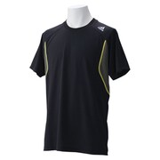 F94016-DDU31-J/S [CLX IL4 カラーブロック SS 半袖Tシャツ Sサイズ メンズ ブラック/アースグリーン S13]