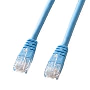 LANケーブル 7m CAT5e準拠 柔らかい ライトブルー PoE対応 より線 UTP ストレート結線 RJ45 KB-T5Y-07LBN
