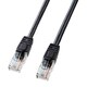 エンハンスドカテゴリ5 LANケーブル より線 2m ブラック LKB5Y-02BKN