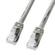 LANケーブル 15m CAT5e シールド付き ライトグレー 爪折れ防止 PoE対応 より線 STP 耐ノイズ ストレート結線 RJ45 KB-STPTS-15