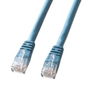 LANケーブル 25m CAT5e ブルー PoE対応 単線 UTP ストレート結線 RJ45 KB-T5T-25BLN
