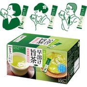 ティー・シリーズ 新茶人 宇治抹茶入り煎茶 100本 [インスタントティー]