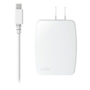 USB AC充電器 QC2.0（クイックチャージ2.0）対応 超時短充電 ケーブル分離タイプ USB-A×1 ホワイト microUSBケーブル付属 ホワイト RK-ADA31W