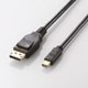 miniDisplayPortケーブル Ver1.2a 2m CAC-DPM1220BK