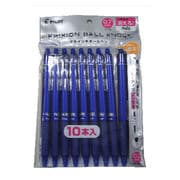 フリクションボールノック 0.7mm 10本セット ブルー PLFBK230F10L
