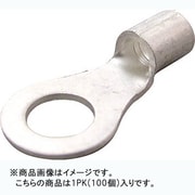 R 5.5-6S 100P [銅線用 裸圧着端子 R形 100個入]