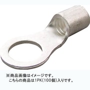 R 8-10 100P [銅線用 裸圧着端子 R形 100個入]