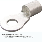 R 8-5S 100P [銅線用 裸圧着端子 R形 100個入]