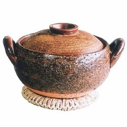 長谷園　味噌汁鍋　土鍋　大 約3-４人用 Amazon｜【正規品】 長谷園 みそ汁鍋 土鍋 レシピ付属 大 3-4人