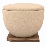 伊賀焼 おひつ 陶珍 小(約1合分) 粉引 CT-71