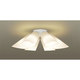 天井直付型 LED（電球色） シャンデリア 100形電球6灯相当 ～14畳 LGB57681