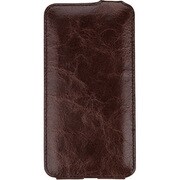 CBR-GGNS6AAEACB [BONRONI Premium Leather Case for Nexus 6 Flip 濃茶]