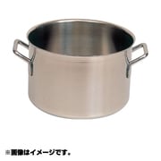イノックスシリーズ 24cm シットラム 18-10半寸胴鍋 三重底 蓋無