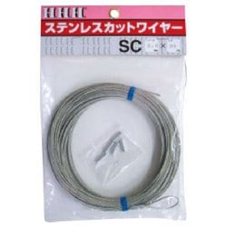 ステンレスカットワイヤー 1.0mm×10m SC1×10