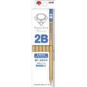 ナノダイヤ鉛筆 6角 NDH 青 2B K69062B