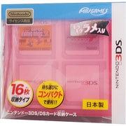 CTRF-05PL [ニンテンドー3DS/DS カード収納ケース カードポケット16 ピンクラメ]