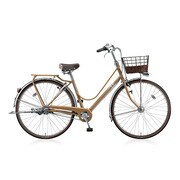 シティサイクル cajuna(カジュナ)×Seventeen(セブンティーン) コラボモデル 26型 内装3段変速 E.Xモダンブラウン CB6TC5