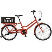 小径車(ミニベロ) TOTEBOX(トートボックス) LARGE 390mm 前24型/後22型 変速なし F.Xソリッドオレンジ TBL0T5