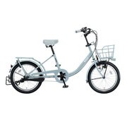 小径車(ミニベロ) bikke2 b(ビッケ 2 b) 3人乗り対応 ダイナモランプ 20型 内装3段変速 E.XBKブルーグレー BK035