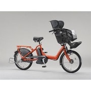 電動アシスト自転車 Angelino petite e(アンジェリーノ プティット e) 3人乗り対応 8.7Ah 20型 内装3段変速 F.ソリッドオレンジ 10周年記念限定カラー A20L85