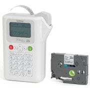 ラベルライターピータッチ ホワイト PT-J100W