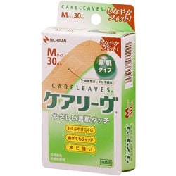 ニチバン 救急絆創膏 ケアリーヴ Mサイズ 21mm×70mm 30枚 CL30M