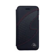 NZ-P47B1/BK [iPhone 6/6s 4.7インチ専用 NISSAN/FAIRLADY Z 公式ライセンス 本革手帳型ケース ブラック]