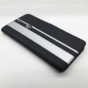 AR-SSHFCIP6P-MI/D2-BK [iPhone 6 Plus/6s Plus 5.5インチ専用 Alfa Romeo(アルファ ロメオ) 公式ライセンス ソフトレザー手帳型ケース ブラック]