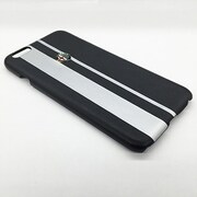 AR-HCIP6P-MI/D2-BK [iPhone 6 Plus/6s Plus 5.5インチ専用 Alfa Romeo(アルファ ロメオ) 公式ライセンス ソフトレザーハードケース ブラック]