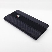 AR-SSHFCIP6-4C/D5-BK [iPhone 6/6s 4.7インチ専用 Alfa Romeo(アルファ ロメオ) 公式ライセンス ソフトレザー手帳型ケース ブラック]