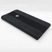 AR-SSHFCIP6P-4C/D5-BK [iPhone 6 Plus/6s Plus 5.5インチ専用 Alfa Romeo(アルファ ロメオ) 公式ライセンス ソフトレザー手帳型ケース ブラック]