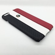 AR-HCIP6P-4C/D5-WE [iPhone 6 Plus/6s Plus 5.5インチ専用 Alfa Romeo(アルファ ロメオ) 公式ライセンス ソフトレザーハードケース ブラック/ホワイト/レッド]