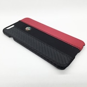 AR-HCIP6P-4C/D5-RD [iPhone 6 Plus/6s Plus 5.5インチ専用 Alfa Romeo(アルファ ロメオ) 公式ライセンス ソフトレザーハードケース ブラック/レッド]