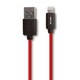 NISSAN/nismo 公式ライセンス MFI Lightningケーブル 1m ブラック NMUJ-LP1/BK