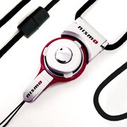 NMNP-FS/SL [NISSAN/nismo 公式ライセンス モバイルマルチストラップ シルバー]