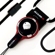 NMNP-FS/BK [NISSAN/nismo 公式ライセンス モバイルマルチストラップ ブラック]