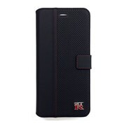 NR-P55B2/BK [iPhone 6 Plus/6s Plus 5.5インチ専用 NISSAN/GTR 公式ライセンス 本革手帳型ケース ブラック]
