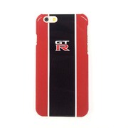 NR-P47S2/RD [iPhone 6/6s 4.7インチ専用 NISSAN/GTR 公式ライセンス ストライプハードケース レッド/ブラック]