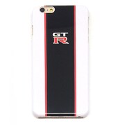NR-P55S2/WH [iPhone 6 Plus/6s Plus 5.5インチ専用 NISSAN/GTR 公式ライセンス ストライプハードケース ホワイト/ブラック]
