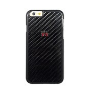 NR-P47S1/BK [iPhone 6/6s 4.7インチ専用 NISSAN/GTR 公式ライセンス リアルカーボンハードケース ブラック]