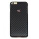 NR-P55S1/BK [iPhone 6 Plus/6s Plus 5.5インチ専用 NISSAN/GTR 公式ライセンス リアルカーボンハードケース ブラック]