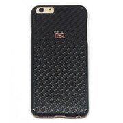 NR-P55S1/BK [iPhone 6 Plus/6s Plus 5.5インチ専用 NISSAN/GTR 公式ライセンス リアルカーボンハードケース ブラック]