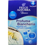 フェルチェアズーラ イルビアンコ パフューム リネンサシェ クラシック [衣類用芳香剤 70g×4]
