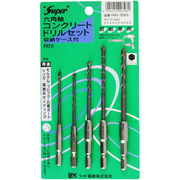 六角軸コンクリートドリル 5PCS HRV-3560