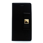 I6P06-14D420-01 [iPhone 6 Plus/6s Plus 5.5インチ用ケース LAYBLOCK Ribbon Classic ブラック]